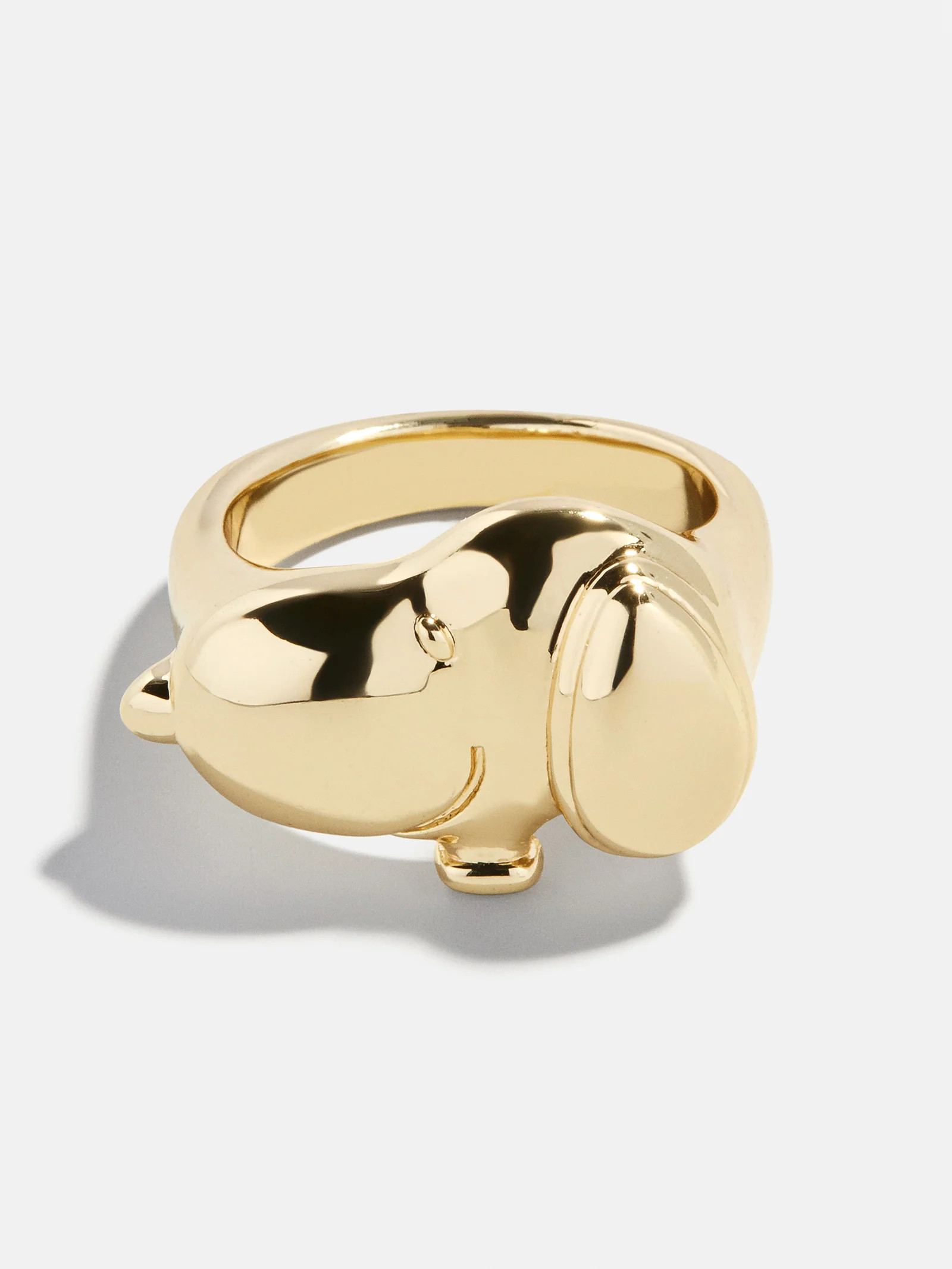 Peanuts Snoopy Statement Ring - Gold | BaubleBar