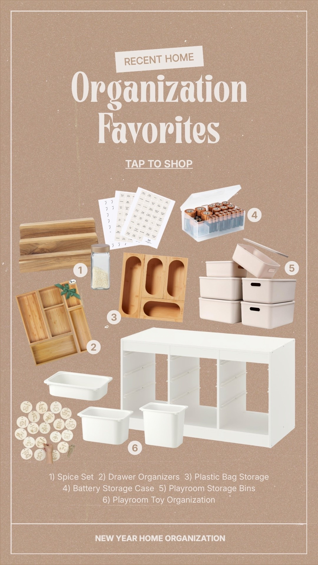 Home Organization Favorites 

#LTKHome #LTKSeasonal #LTKmomlife