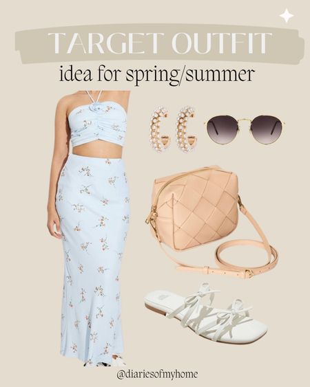 Target Outfit Idea for spring and summer

#outfitidea #summeroutfit #skirt #floral #vacation #vacay #sandals #targetsandal #targetstyle #trip #sunglasses #affordableoutfits 

#LTKstyletip #LTKfindsunder50 #LTKSeasonal