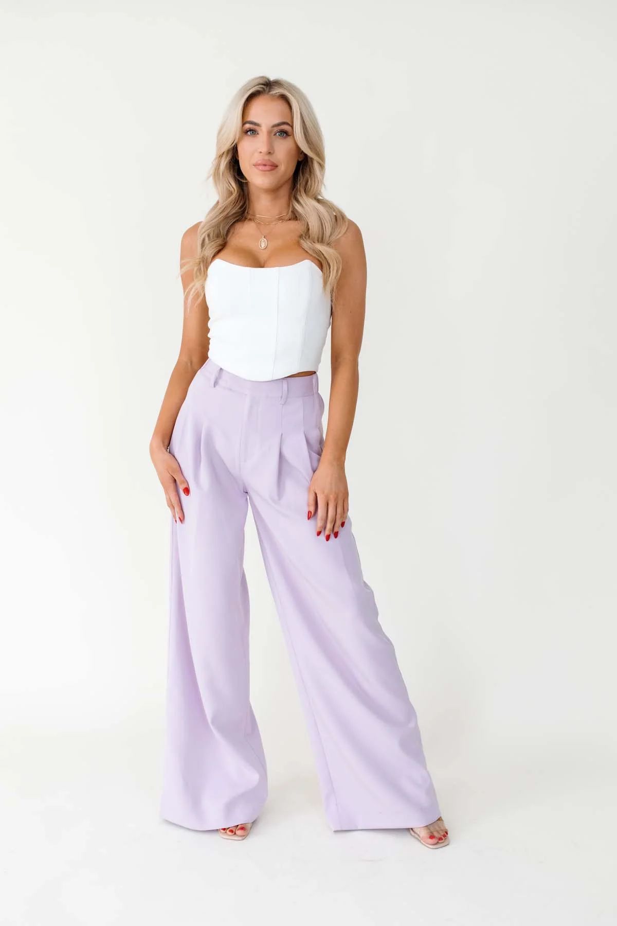 Colby Lavender Trousers | The Post
