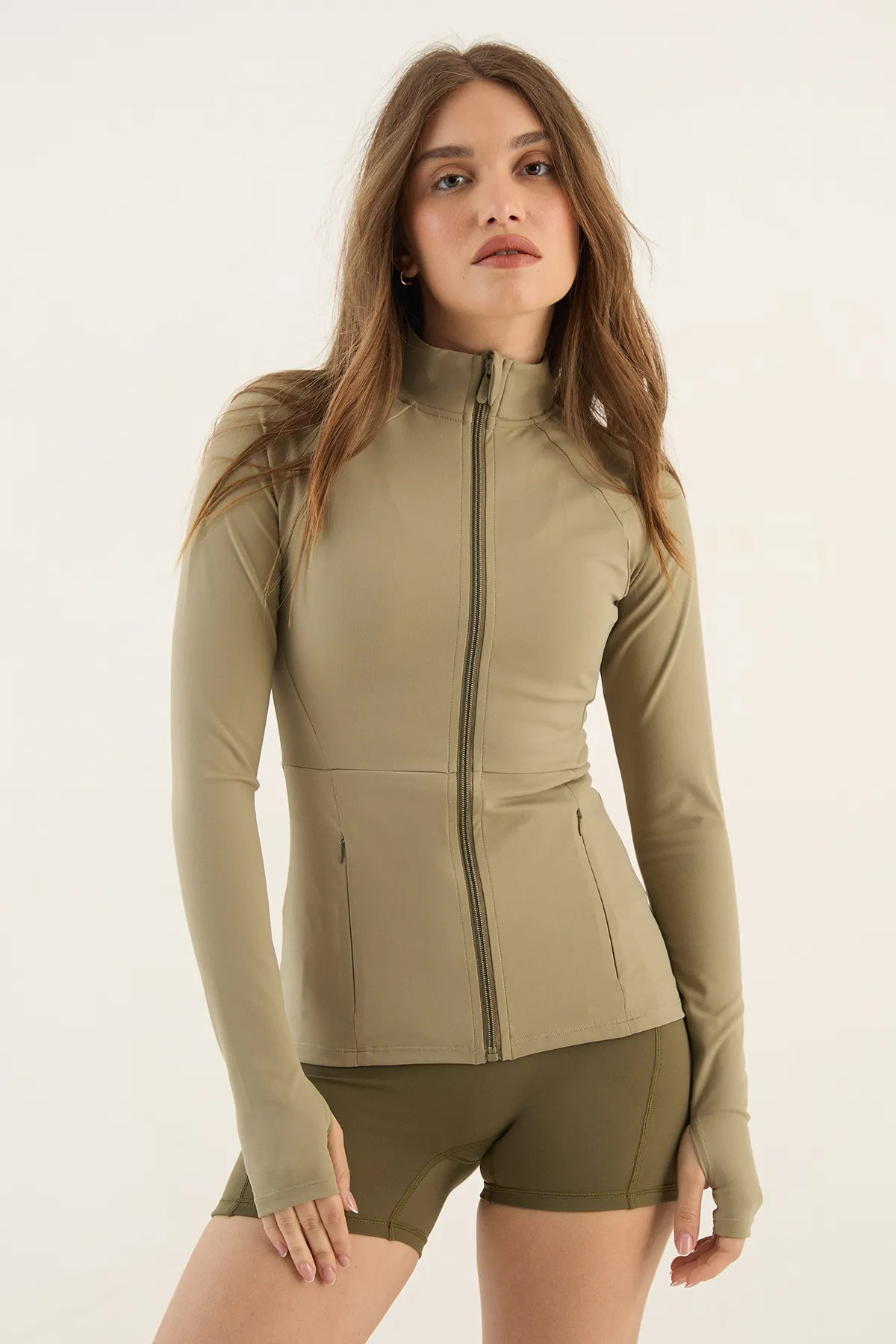 DSGN Studio Ultra Sculpt Zip Through Jacket | Boohoo.com (UK & IE)