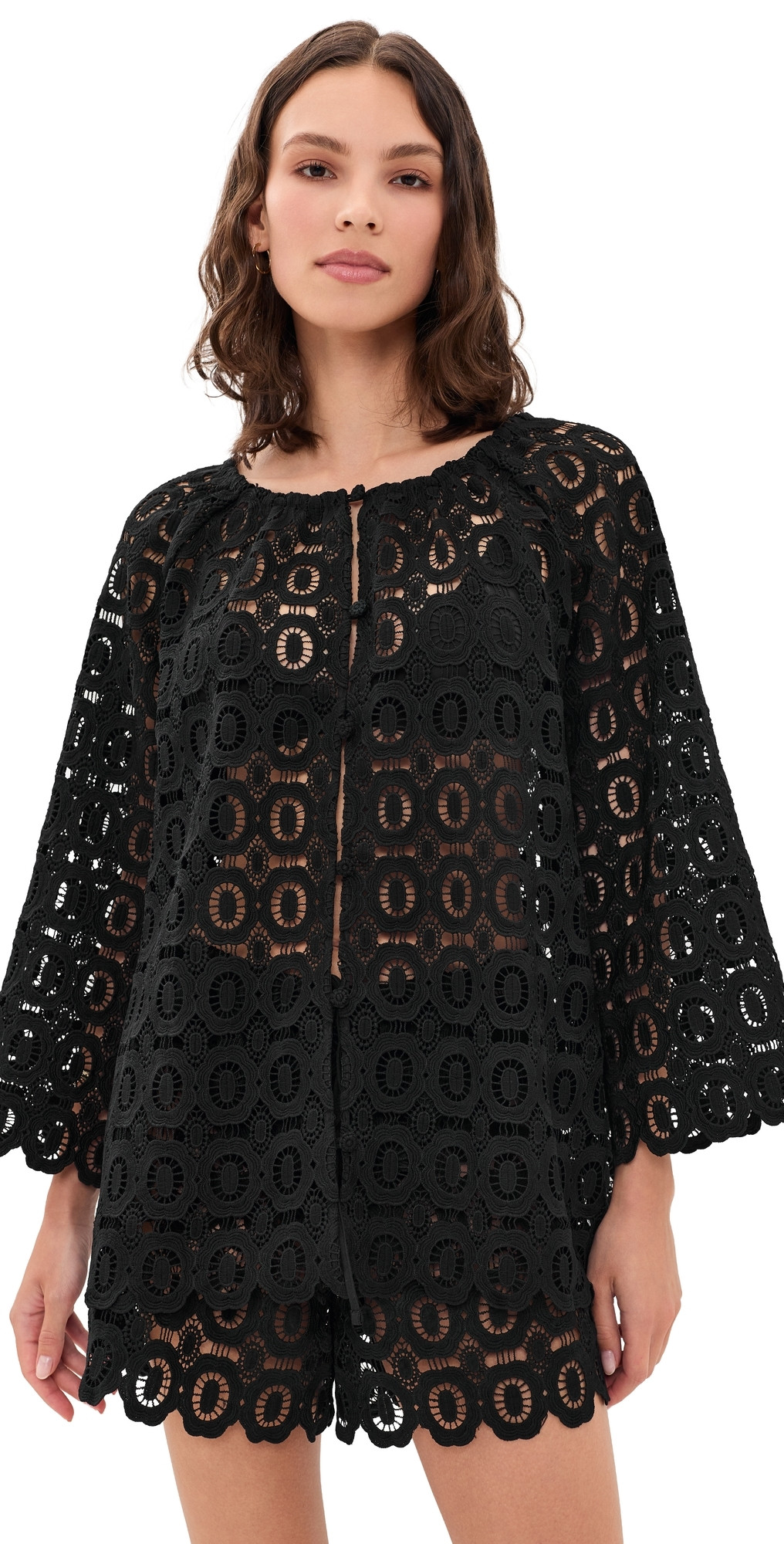 Hill House Home The Enella Tunic Black S | Shopbop