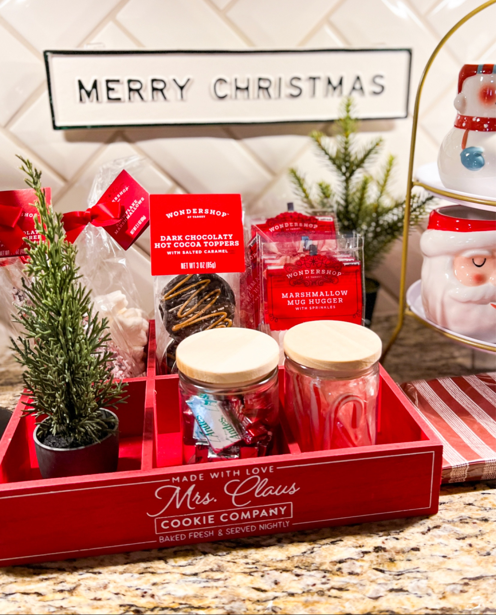 Hot cocoa bar for the holidays! 

#LTKHoliday #LTKunder50 #LTKhome