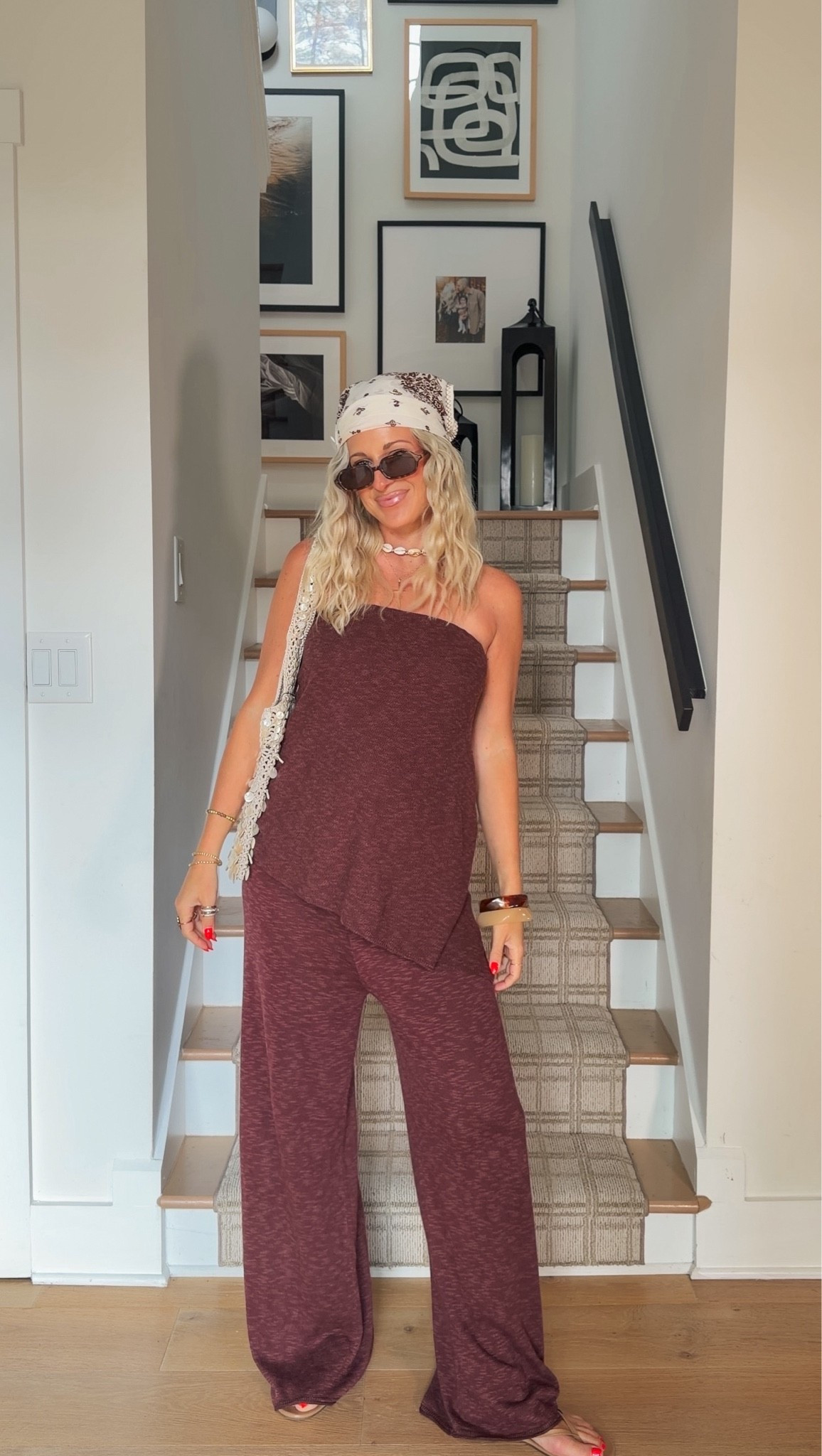Vacation Outfits | Bump Friendly | Colorful Outfits | Comfy Vacation Style | 16 Weeks Pregnant 
Wearing Small in the set!

#LTKSeasonal #LTKBump #LTKTravel