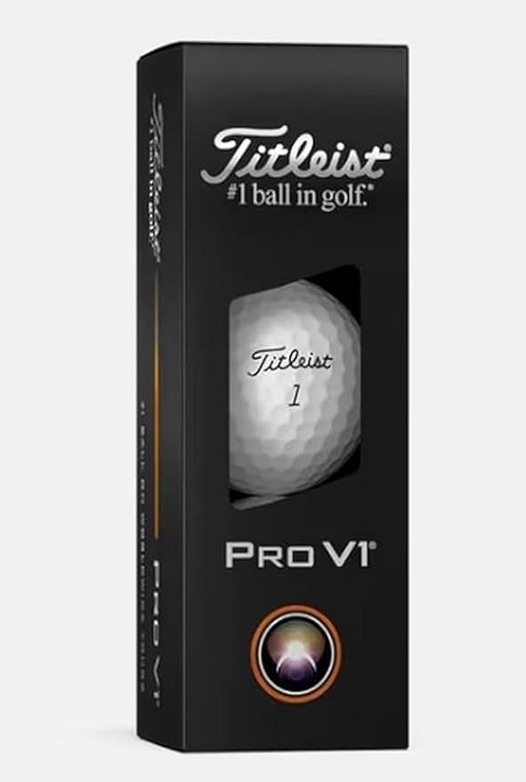 Titleist Pro V1 Golf Balls (White, 3pk) 1 Sleeve 2025 | Amazon (US)