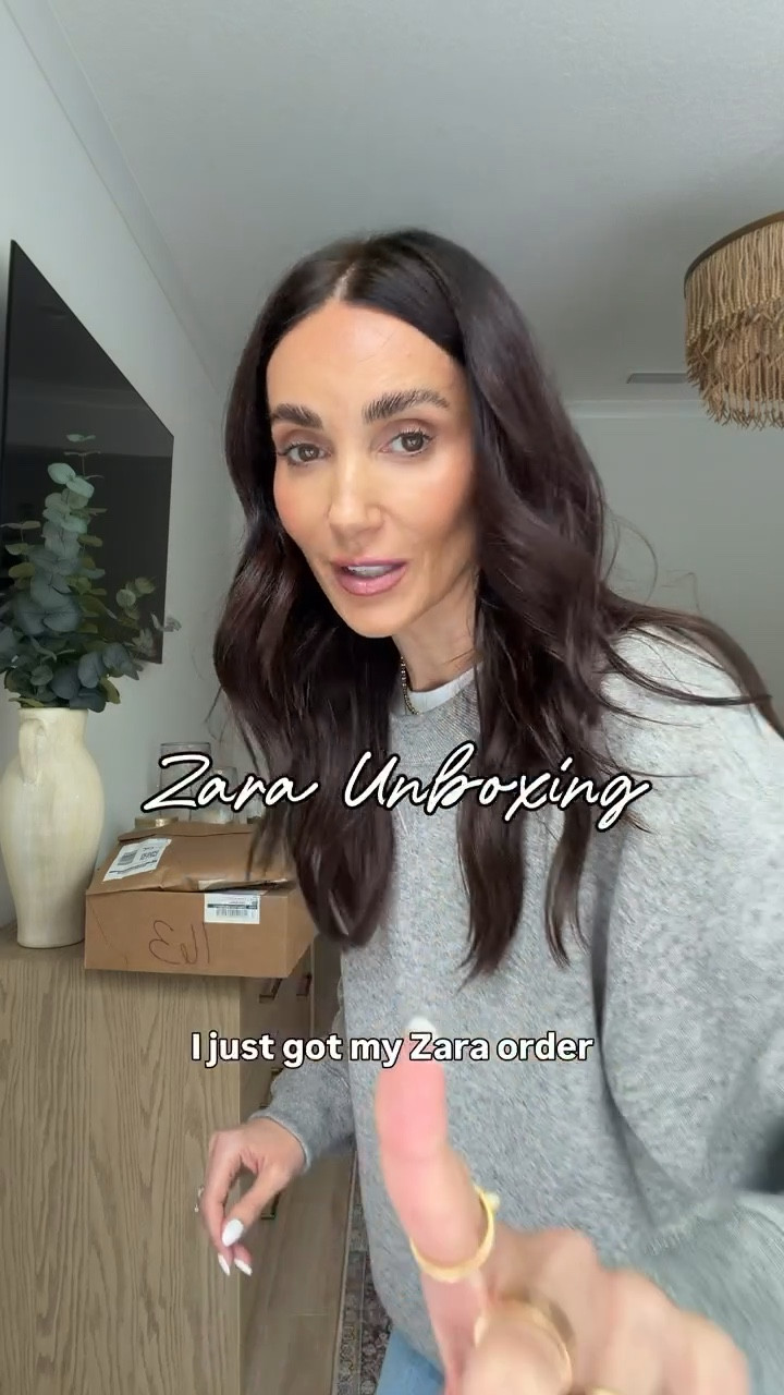 My Zara order, spring trends 2026, polka dot, denim shacket, spring bomber jacket, asymmetric sweater, anna monteiro, annabrstyle

#LTKOver40