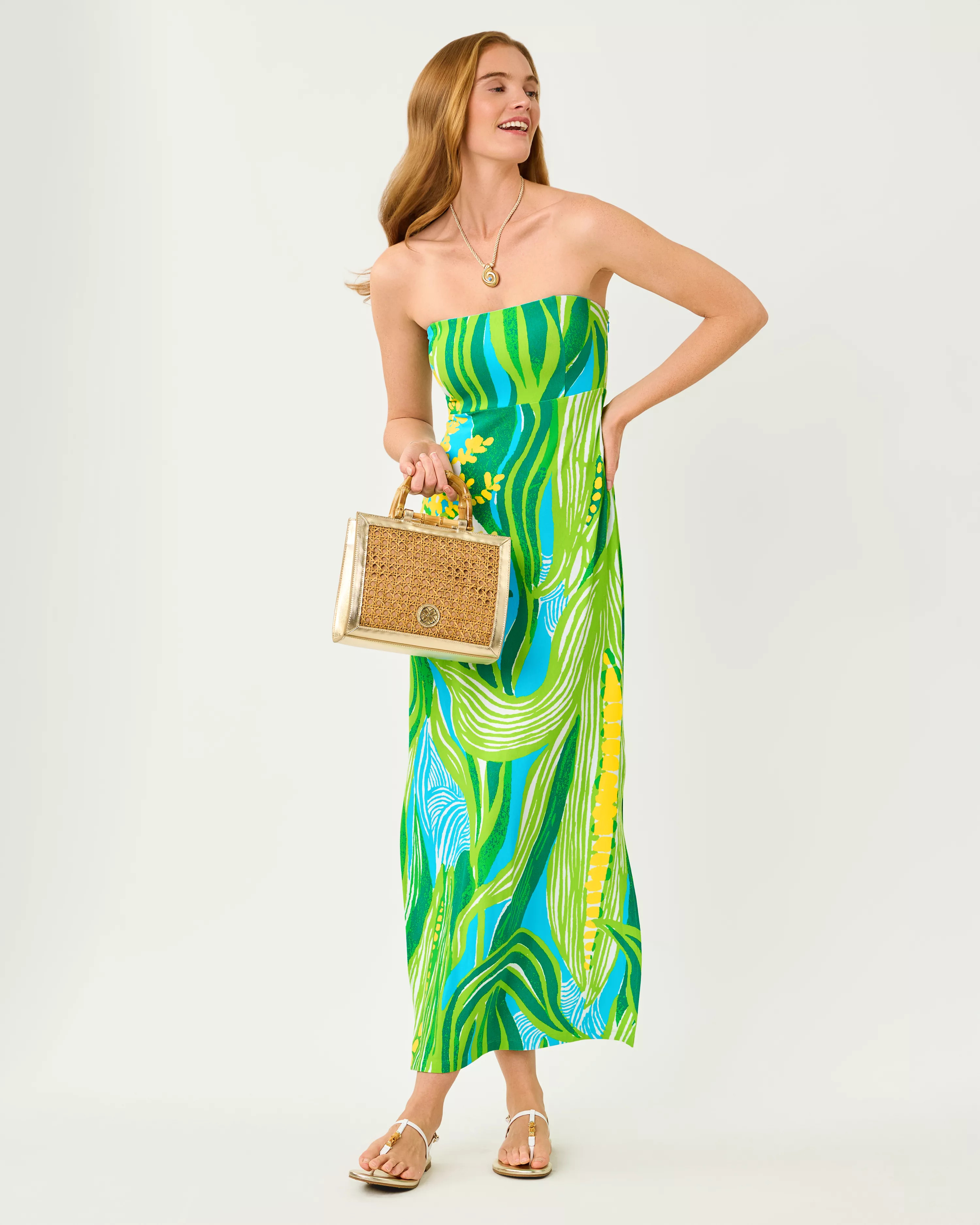 Noa Strapless Maxi Dress | Lilly Pulitzer