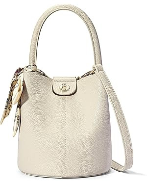 BOSTANTEN Small Crossbody Bags for Women Vegan Leather Mini Bucket Handbag Removable Shoulder Str... | Amazon (US)