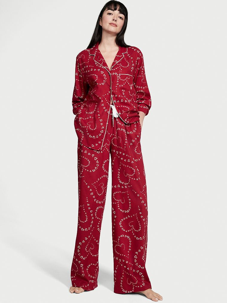 Flannel Long Pajama Set | Victoria's Secret (US / CA )