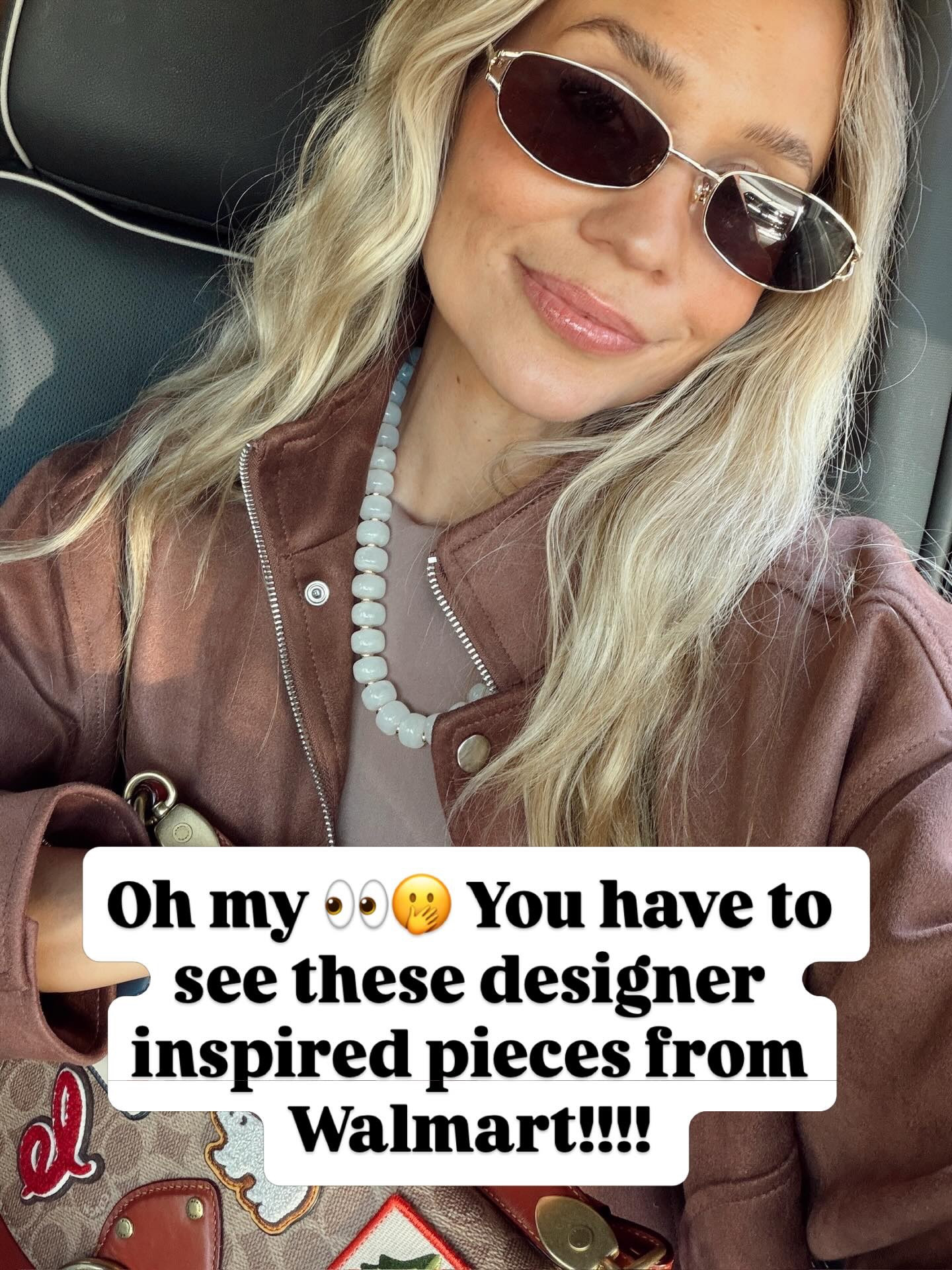 🤍 Walmart is CRUSHING it with their designer inspired pieces!!! 👀🫢✨🙌🏼 

