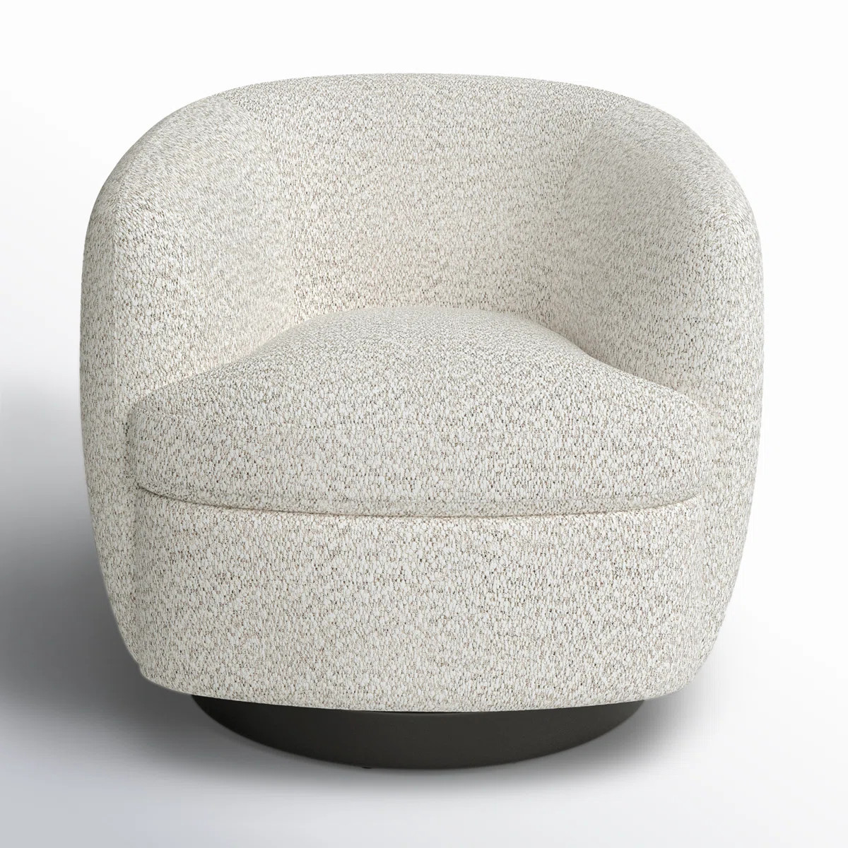 Marcy Upholstered Swivel Barrel Chair | Wayfair North America