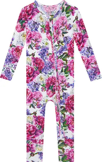 Posh Peanut Bella Fitted Convertible Footie Pajamas | Nordstrom | Nordstrom