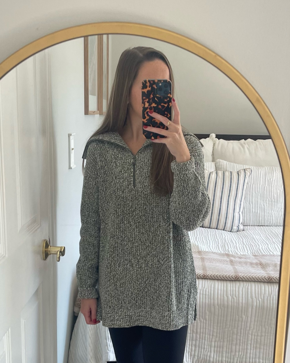 Lou u0026 Grey Ribbed Half Zip Sweater curated on LTK