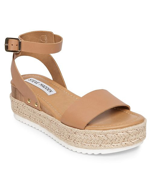 Womens Chaser Flatform Espadrille Sandals | Macys (US)