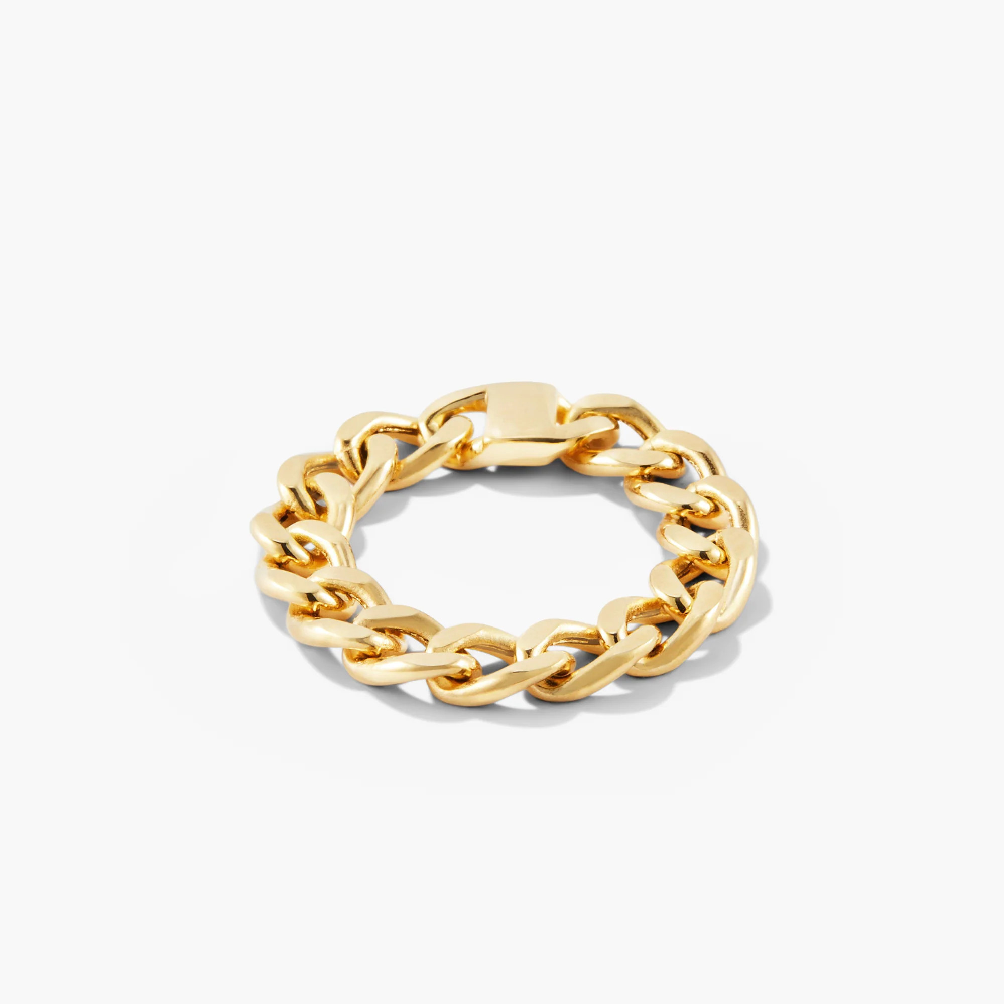 Bold Chain Ring | Mejuri Fine Crew
