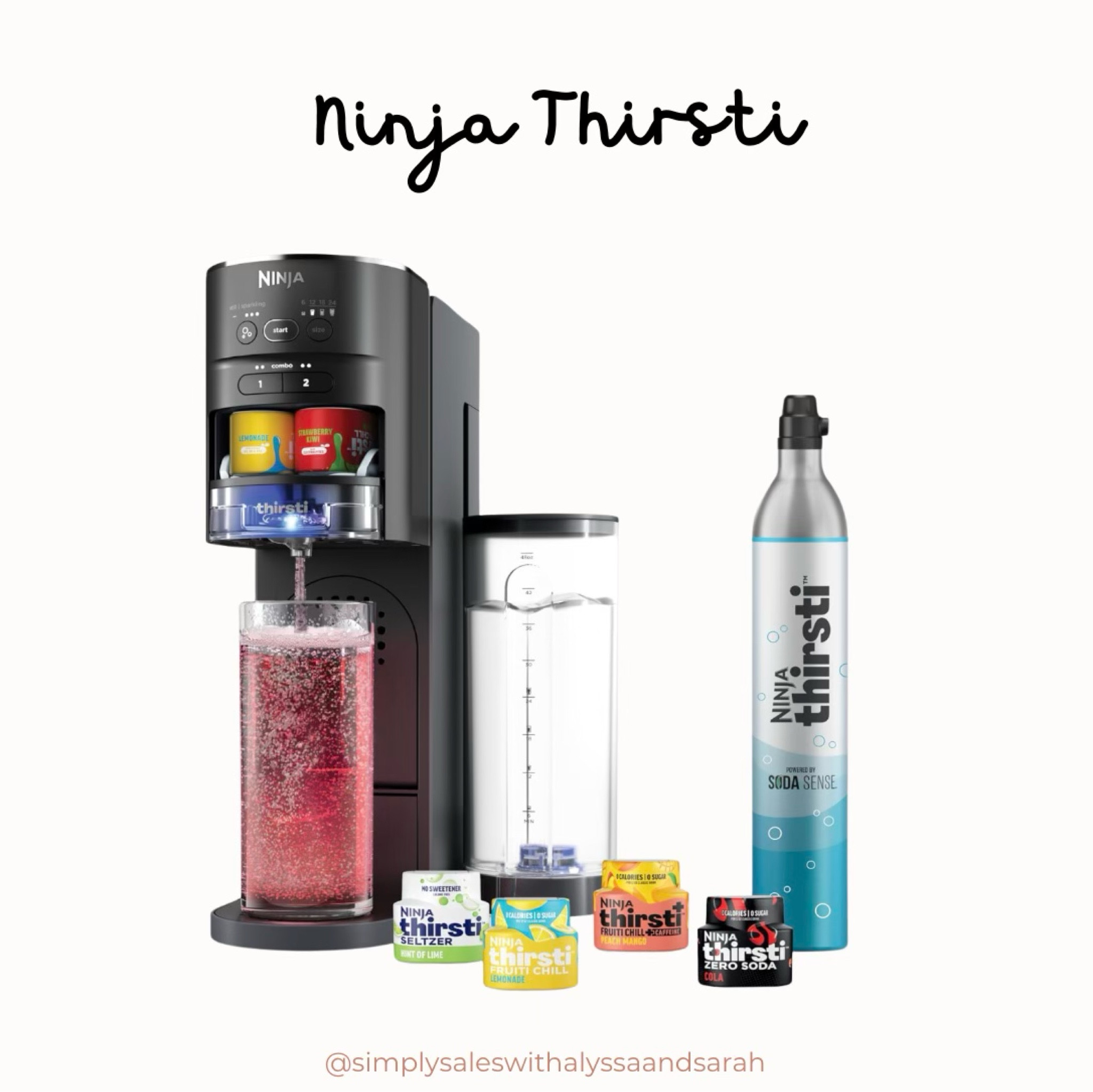 If you've been eyeing a way to make fun drinks at home, this Ninja Thirsti Drink System is finally on sale for $99.99 (usually $179.99)! It’s perfect for creating everything from sparkling water to zero-calorie sodas, with tons of flavors to mix and match. I love that it’s customizable for different tastes and cup sizes—makes it easy for the whole family to enjoy. This would be an awesome Christmas gift idea too! I wouldn’t wait on this one since it’s not often you see it discounted like this.

#LTKGiftGuide #LTKHome #LTKHoliday