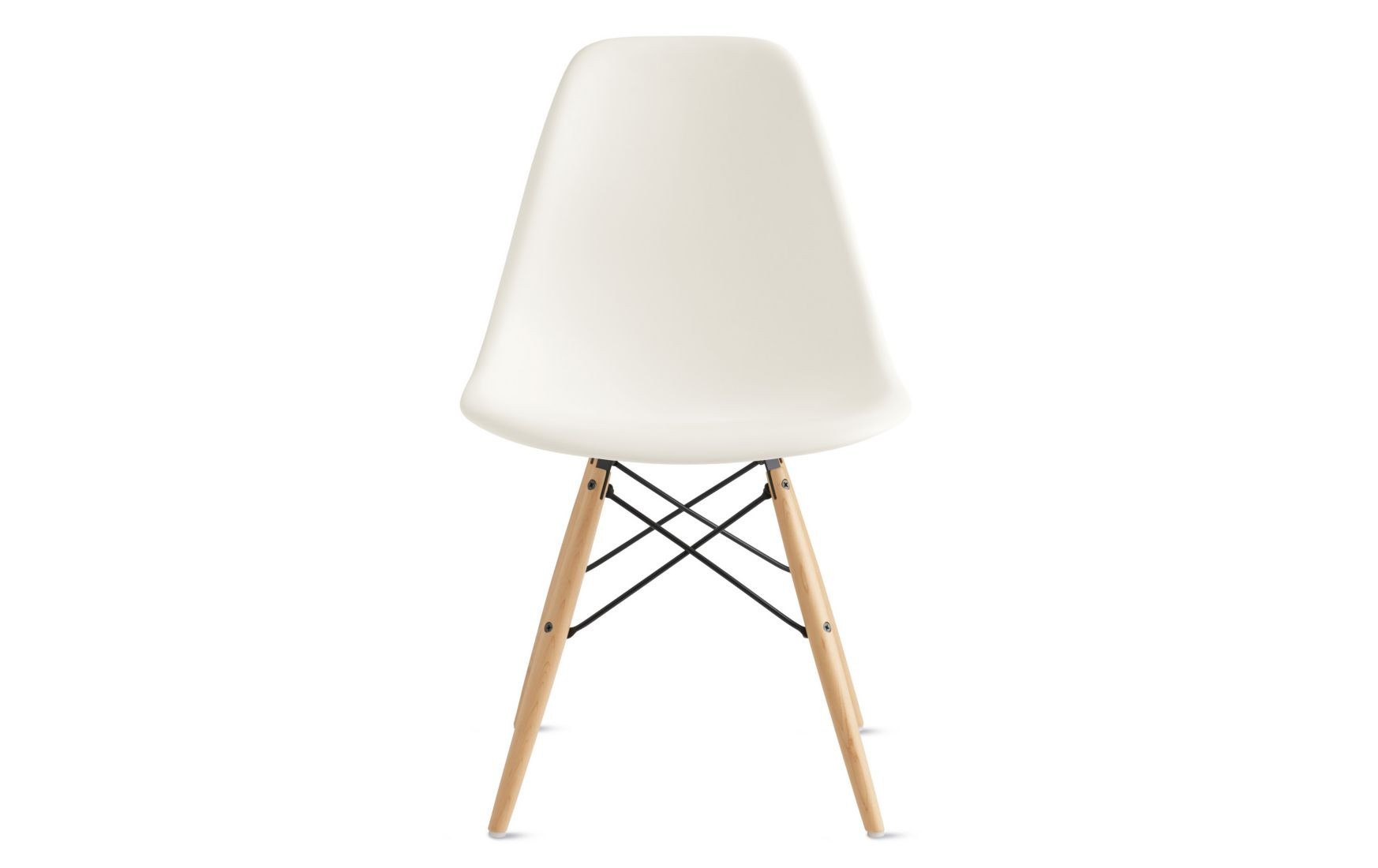 Eames® Molded Plastic Dowel-Leg Side Chair (DSW) | Design Within Reach