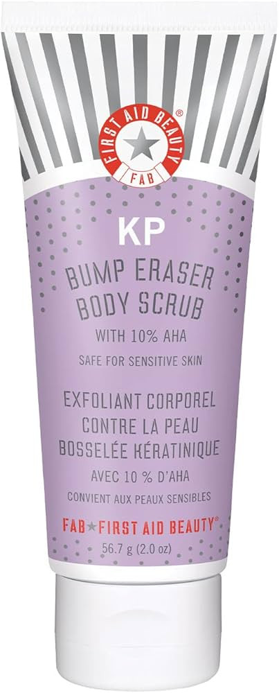 First Aid Beauty KP Bump Eraser Body Scrub Exfoliant for Keratosis Pilaris with 10% AHA 2 oz. | Amazon (US)