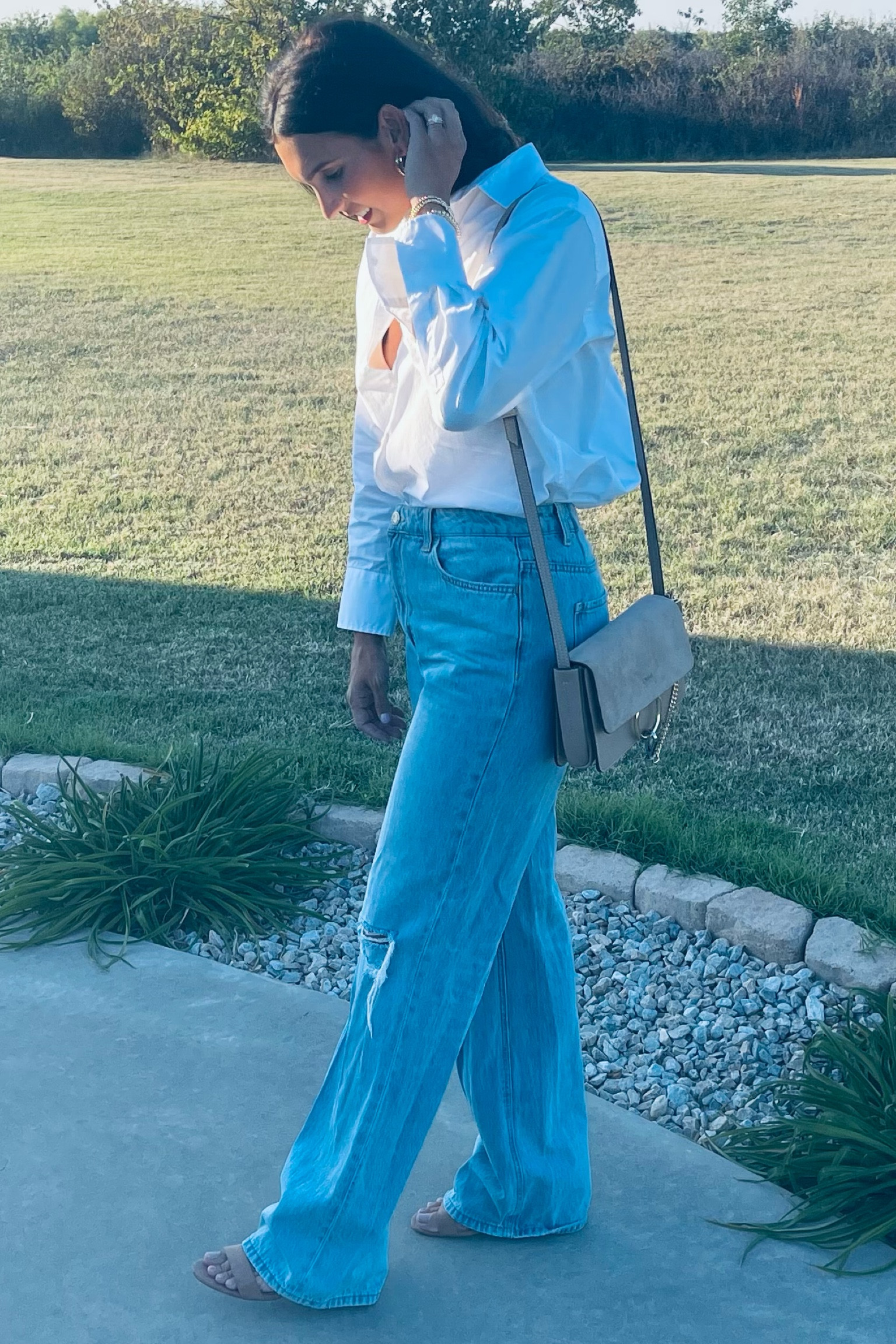 Date night outfit | western modern outfit 
Casual cute outfit 
The Ranch date night | Anniversary 
