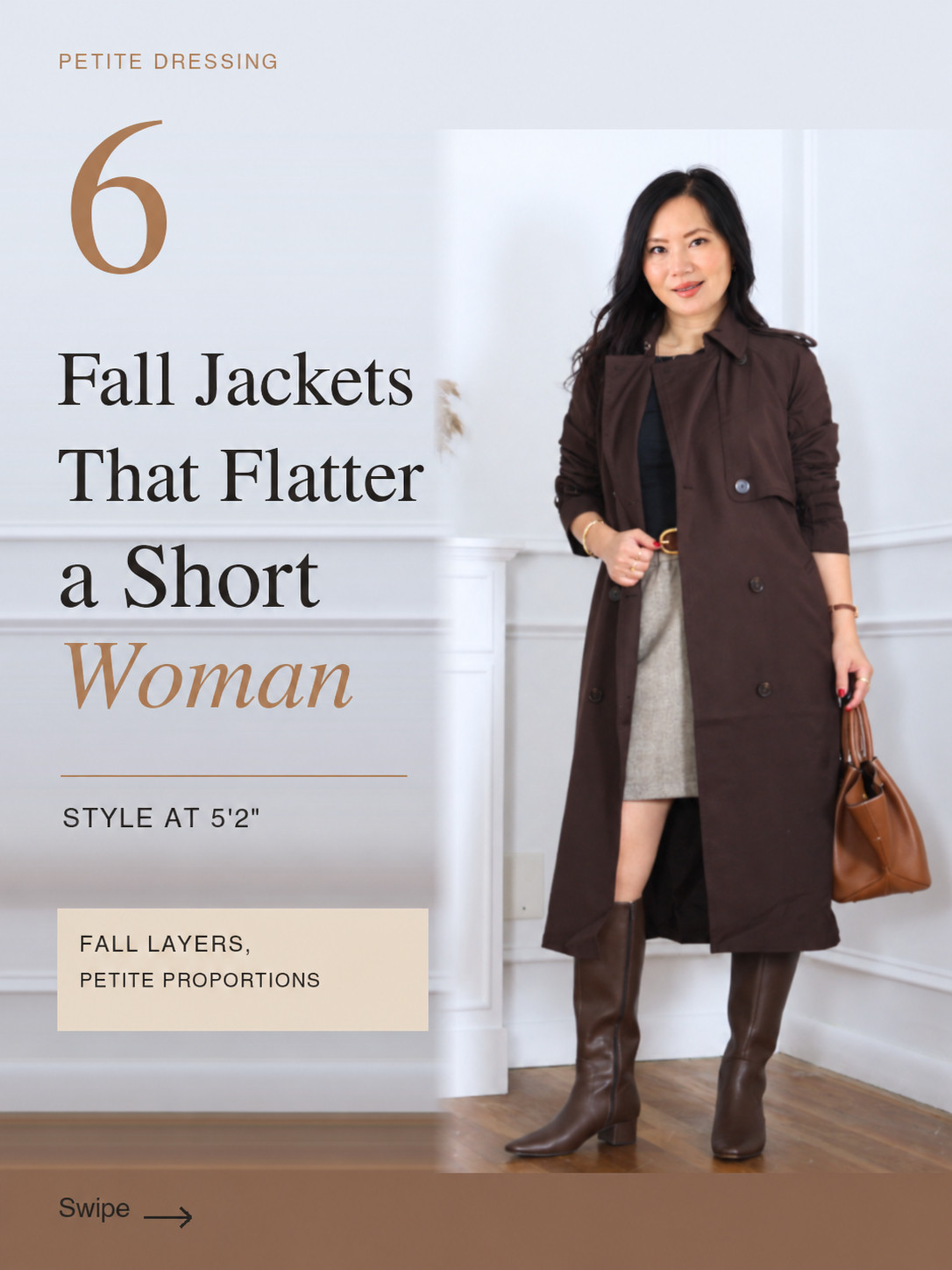 Loves, here's the 6 fall jackets that actually pass the short-girl fit test. 

 #LTKSeasonal #LTKOver40 #LTKPetite