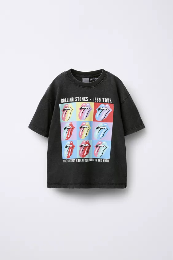 ROLLING STONES © WASHED EFFECT T-SHIRT | Zara US