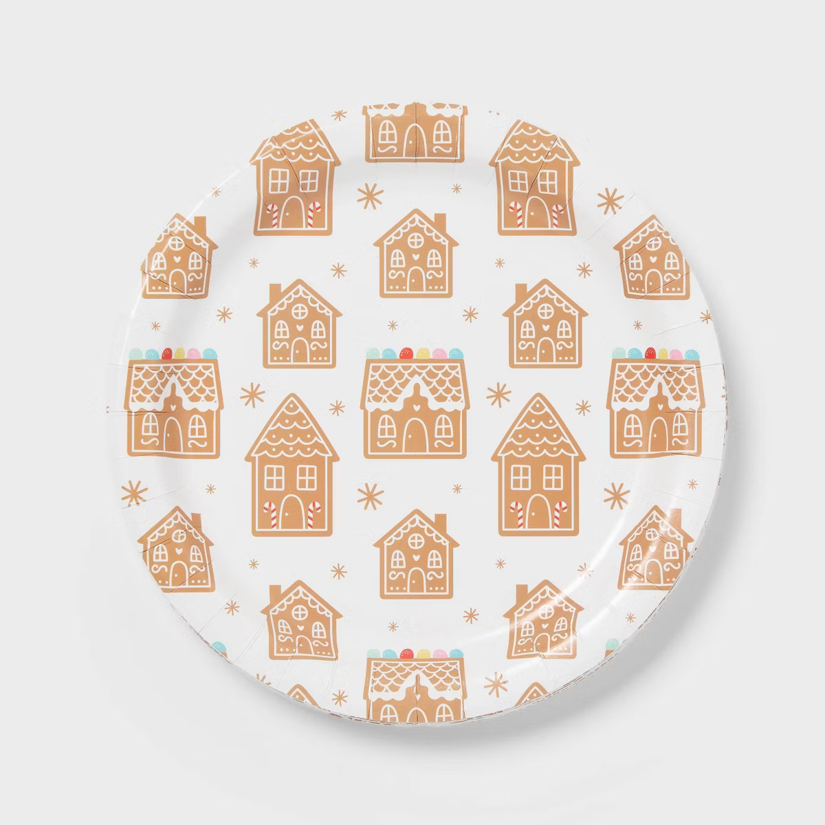 20ct Christmas Gingerbread Dinner Plates - Spritz™ | Target
