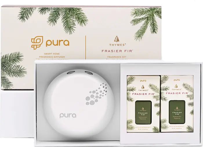 PURA x Thymes Frasier Fir Smart Diffuser & Fragrance Set | Nordstrom | Nordstrom