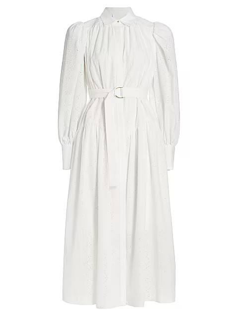 Kingsley Cotton Embroidered Dress | Saks Fifth Avenue