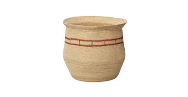 Natural Rustic Coastal Seagrass Basket | Manhattan Home Design