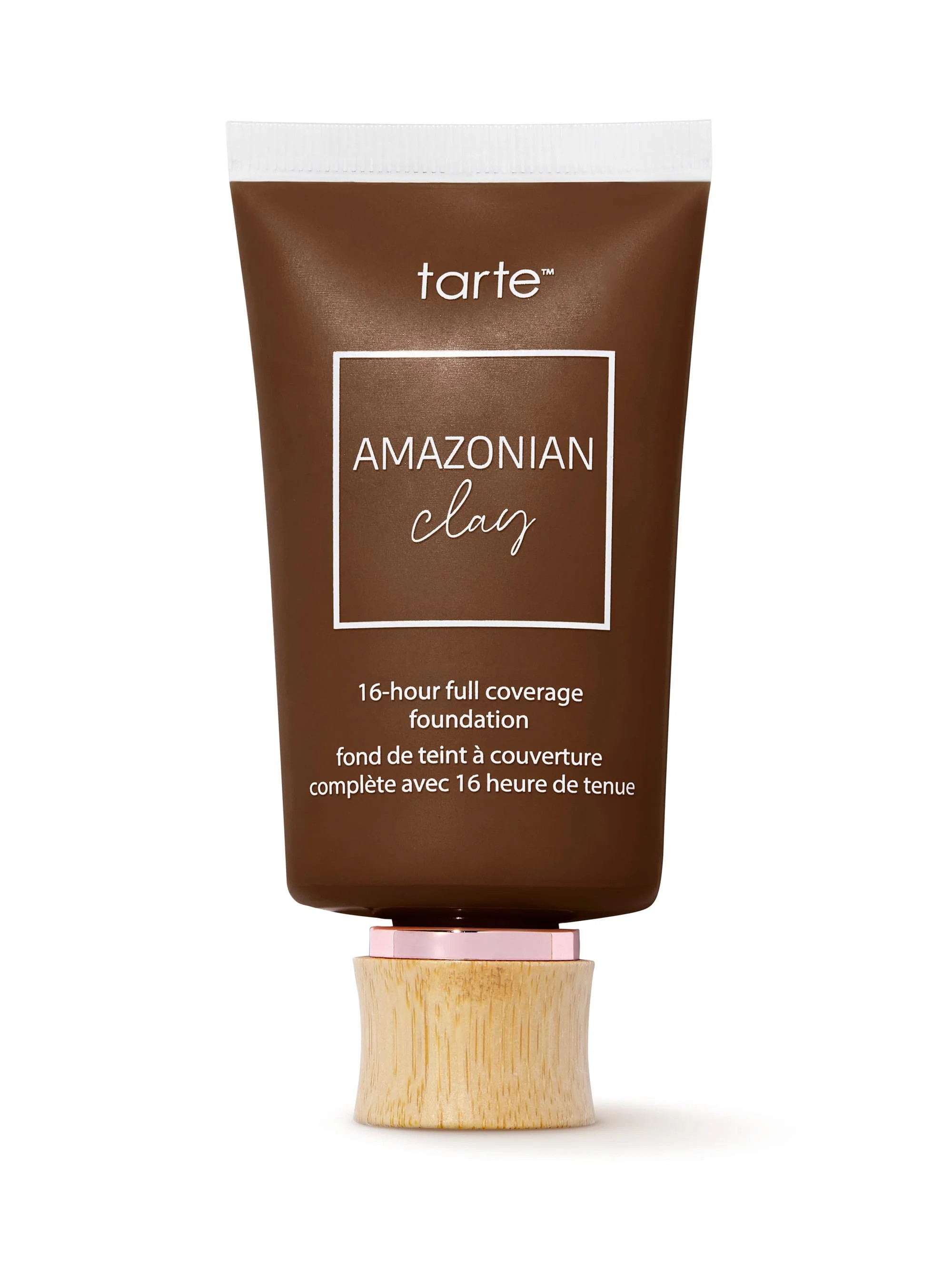 Amazonian clay 16-hour full coverage foundation 59N mahogany neutral | Tarte Cosmetics