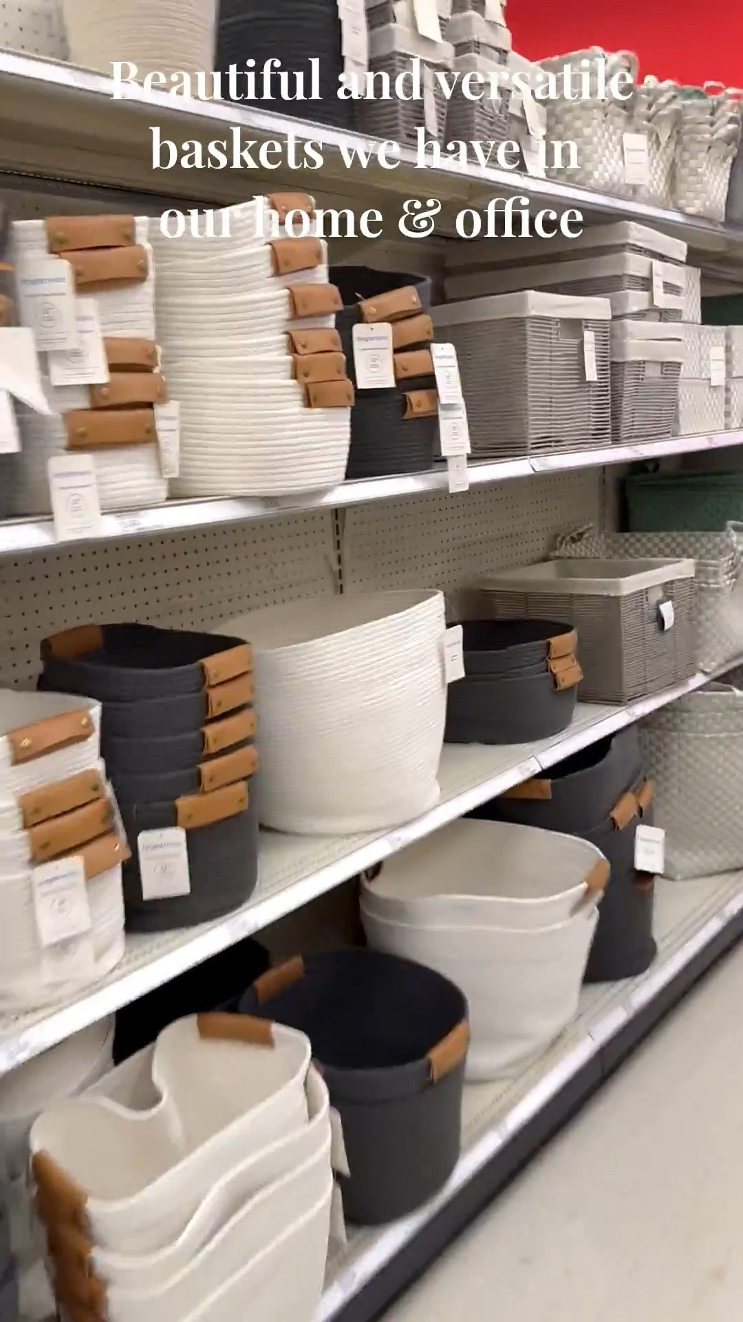 SecretsofYve: These baskets are so pretty and we use them in our home & in our PATESI Foundation office. Gift Guide.
Also perfect for organizing a nursery. 
#Secretsofyve #ltkgiftguide
Always humbled & thankful to have you here.. New posts daily at 3pm & 4:15pm EST. 
CEO: PATESI Global & PATESIfoundation.org
@secretsofyve : where beautiful meets practical, comfy meets style, affordable meets glam with a splash of splurge every now and then. I do LOVE a good sale and combining codes! #ltkstyletip #ltksalealert #ltkfamily #ltku #ltkfindsunder100 #ltkfindsunder50 #ltkplussize #ltkmidsize #ltkover40 #ltkpetite #ltkvlog #ltktravel #ltkparties #ltkholiday #ltkbaby #ltkbump #ltktall #ltkvlog secretsofyve 

#LTKSeasonal #LTKHome #LTKItBag