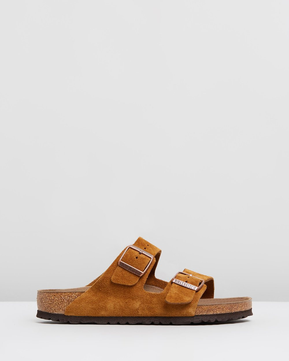 Unisex Arizona Suede Leather Regular Sandals | THE ICONIC (AU & NZ)