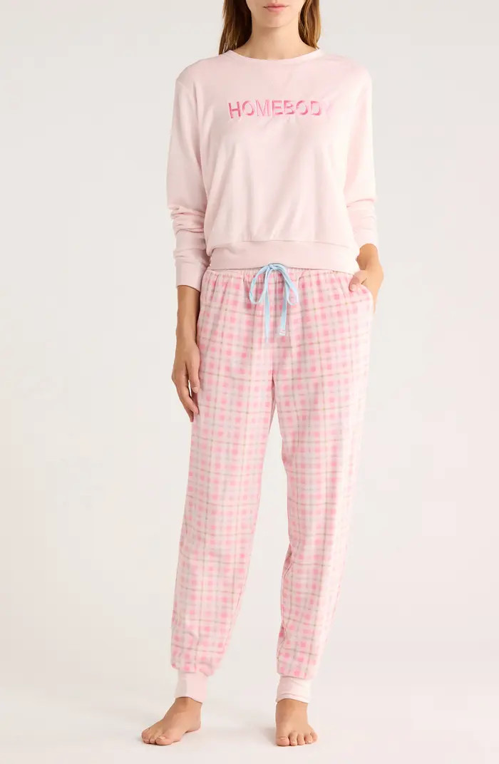 Honeydew Cozy Velour Top & Joggers Pajamas | Nordstromrack | Nordstrom Rack