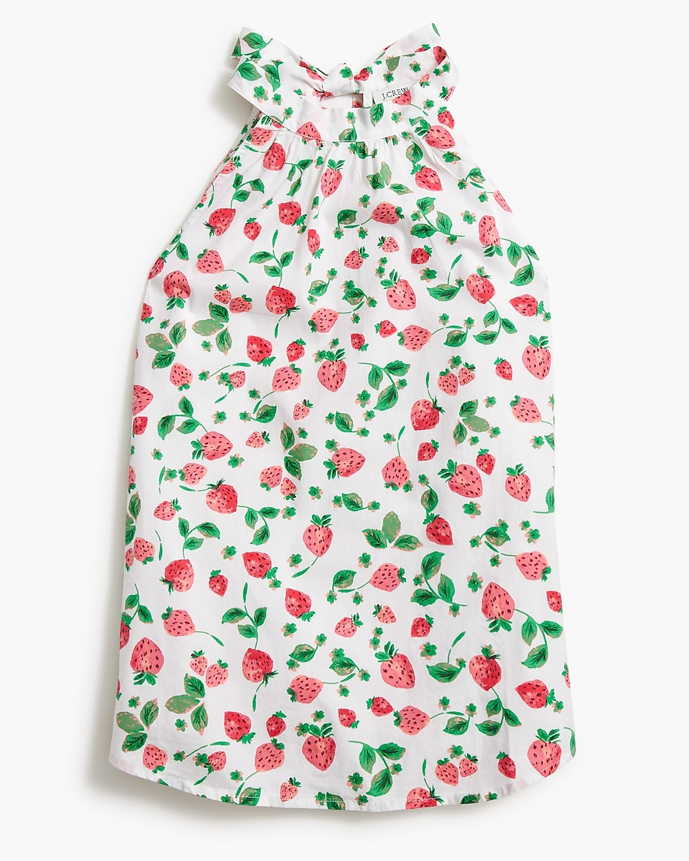 Bow-back halter top | J.Crew Factory