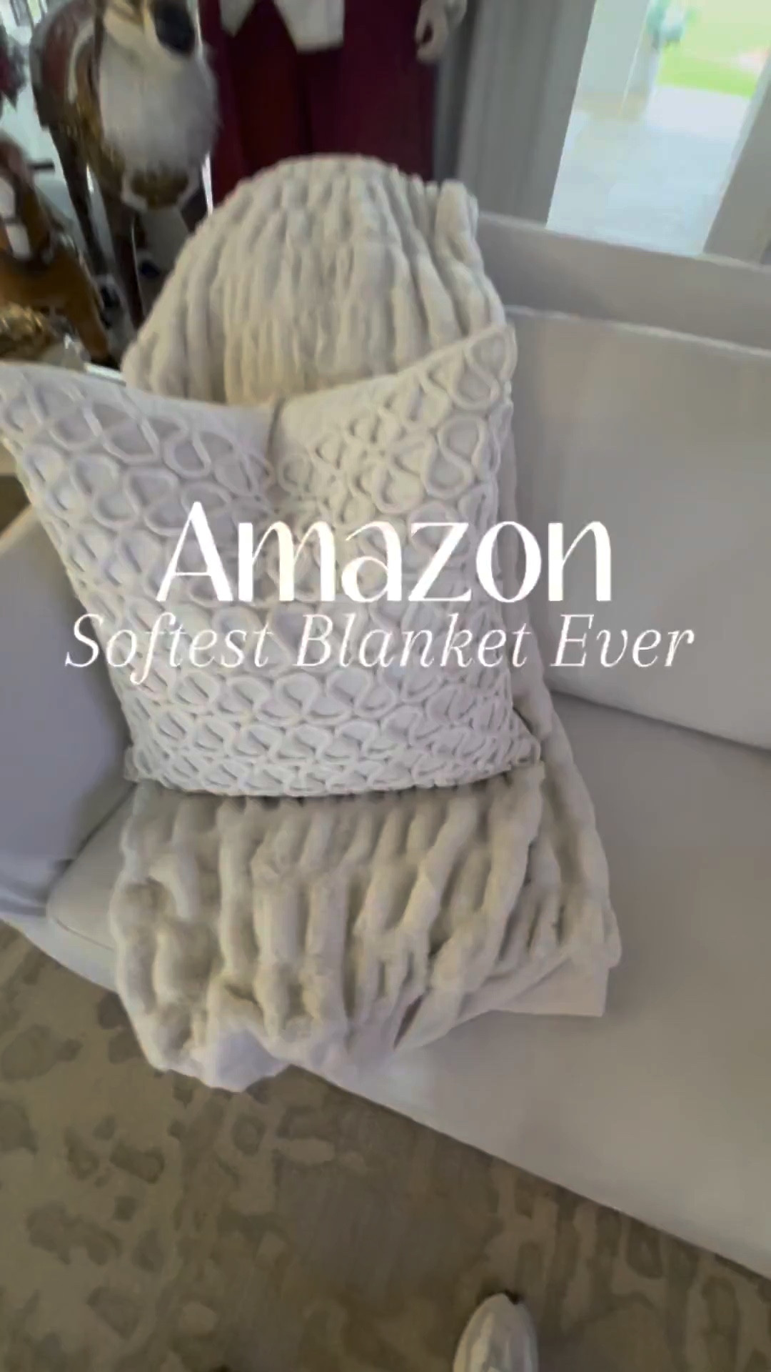 My new favorite Amazon blanket!! The whole family is fighting over it because we all love it so much!!
You need this and it also makes for the perfect gifts!!!
#blanket #homedecor #couplegifts

#LTKGiftGuide #LTKWatchNow #LTKHome