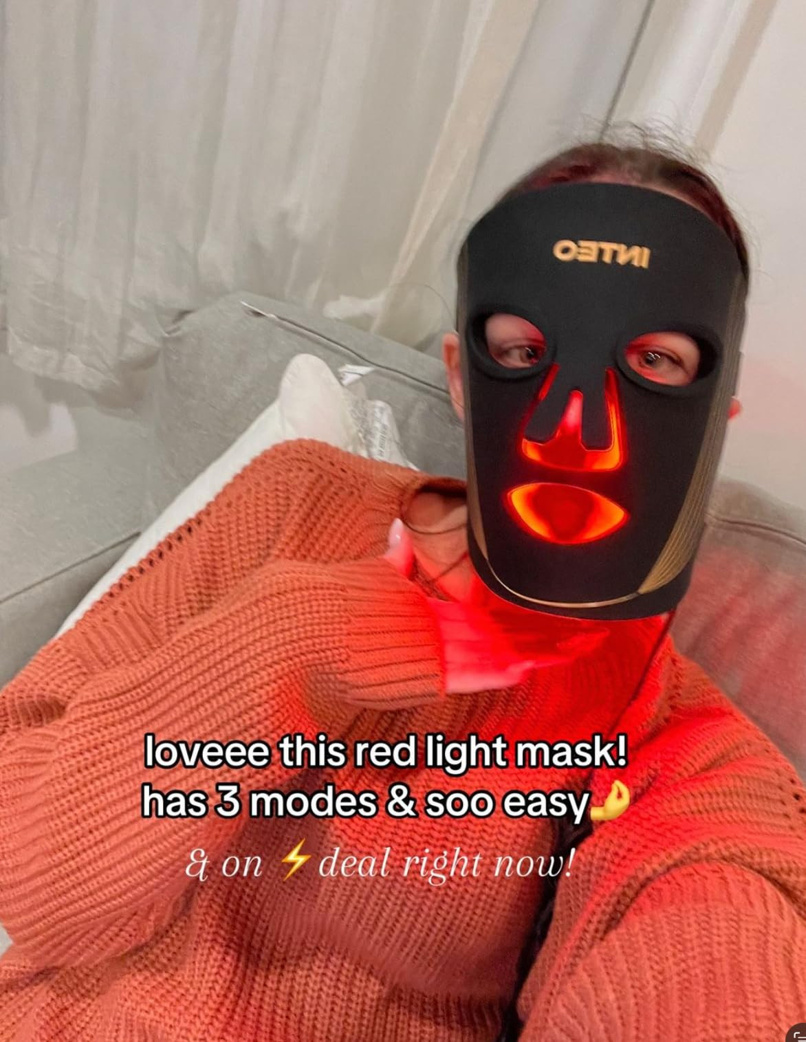 Love this red light mask! Has 3 modes & so easy.  

 #LTKGiftGuide #LTKHoliday #LTKFindsUnder100