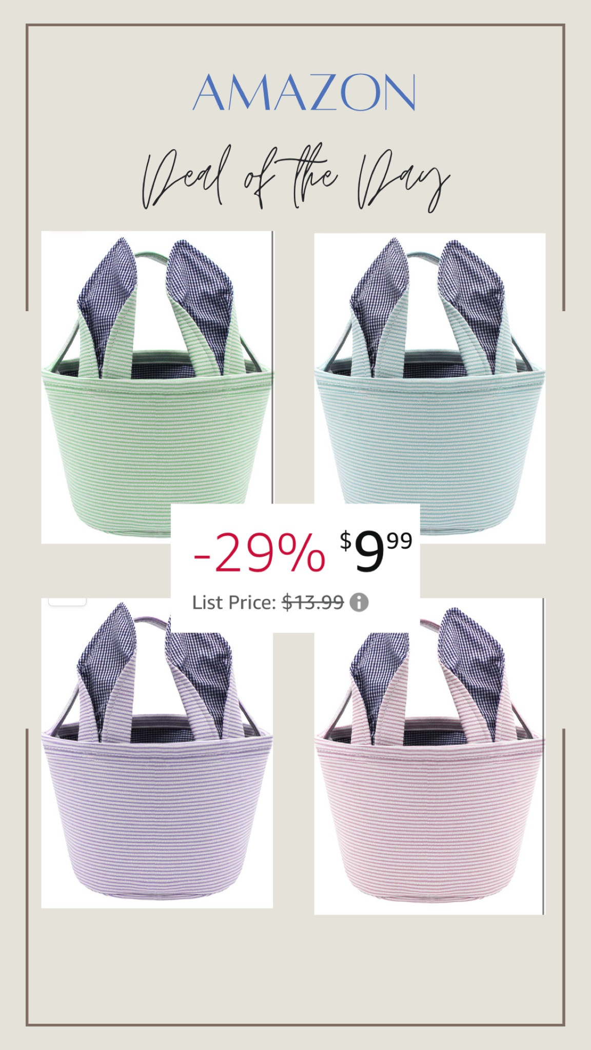 The cutest Easter baskets!

#LTKkids #LTKsalealert #LTKSpringSale