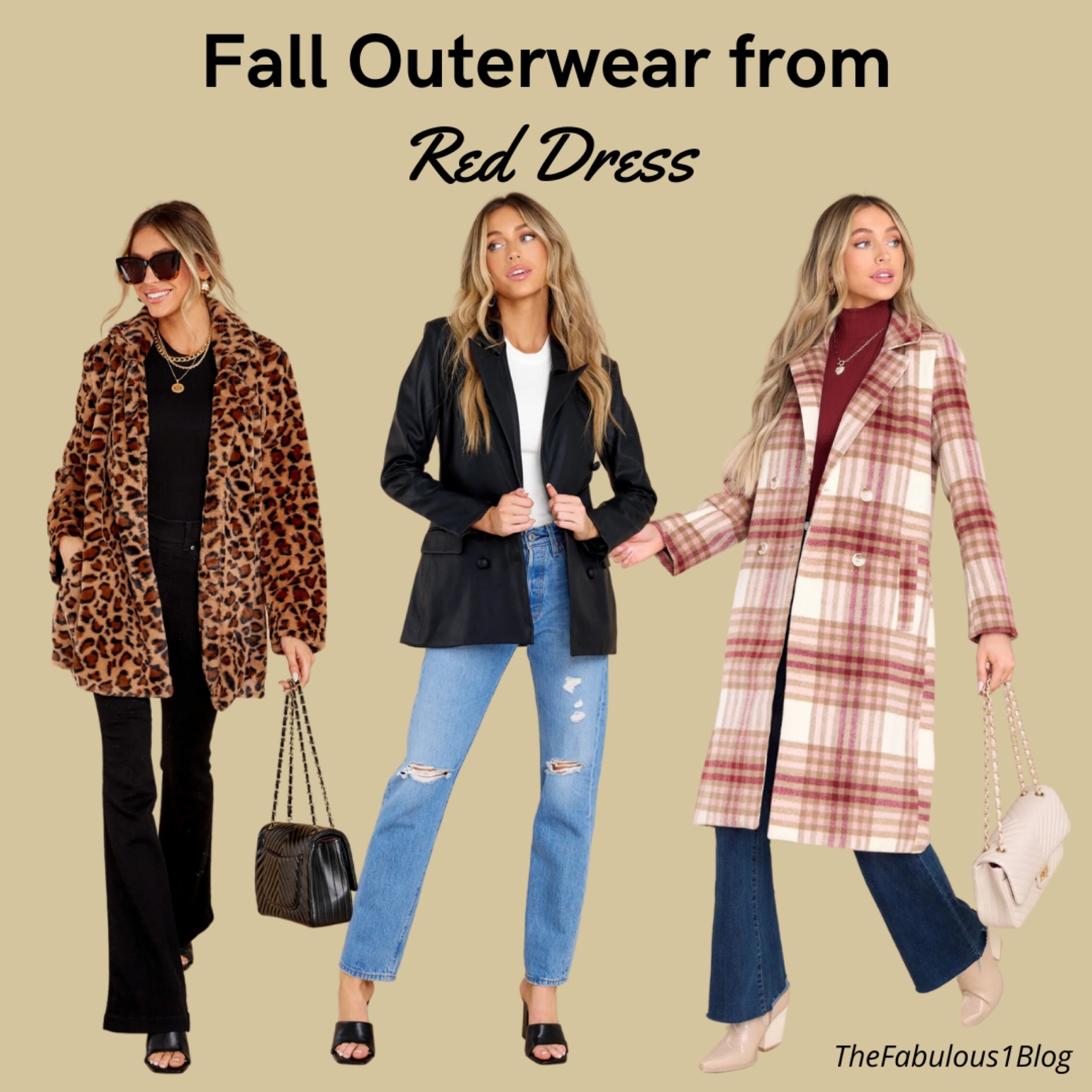 Fall Outerwear from Red Dress! 
#Outerwear #FallFashion 

#LTKHoliday #LTKSeasonal #LTKtravel