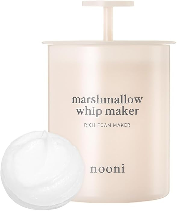 NOONI Cleansing Bubble Foam Maker - Marshmallow Whip Maker | Gentle Deep Cleanser For Skincare, R... | Amazon (US)