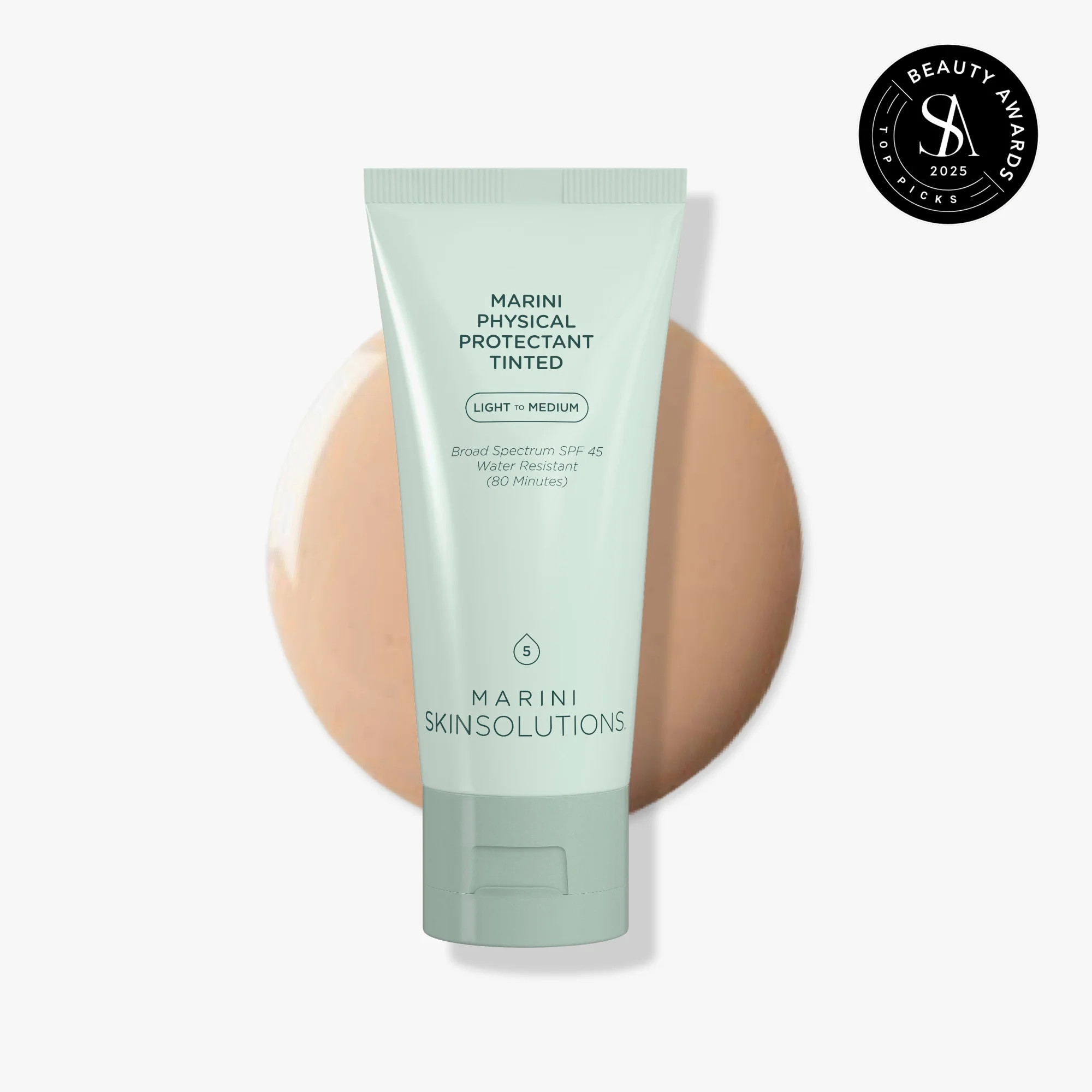 Marini Physical Zinc SPF 45 Tinted Sunscreen with Antioxidants | Marini Skin Solutions