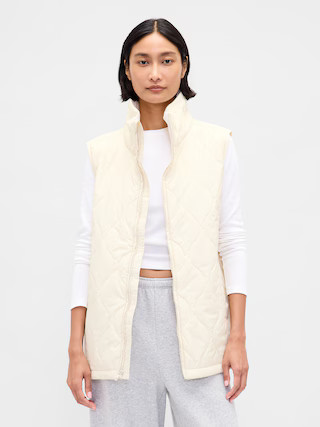 Recycled Lightweight Quilted Puffer Vest | Gap (US)