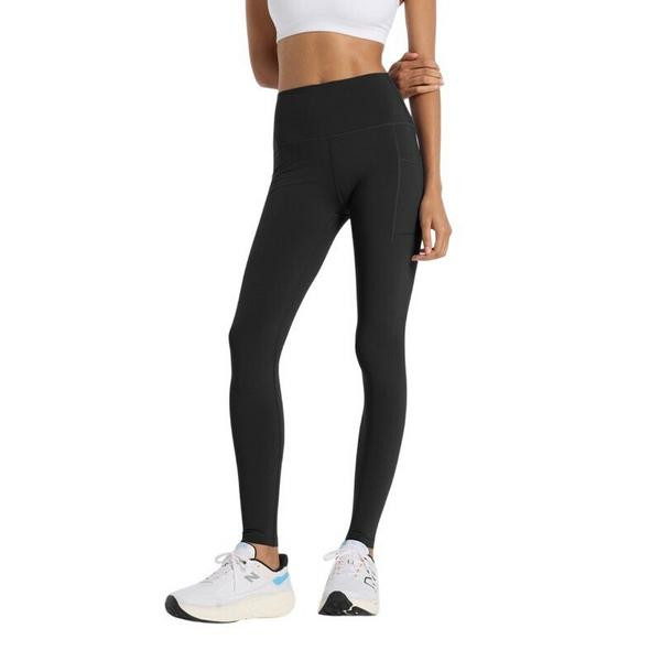 Women's New Balance Sleek Pocket High Rise Leggings XSmall Black | Scheels Sports