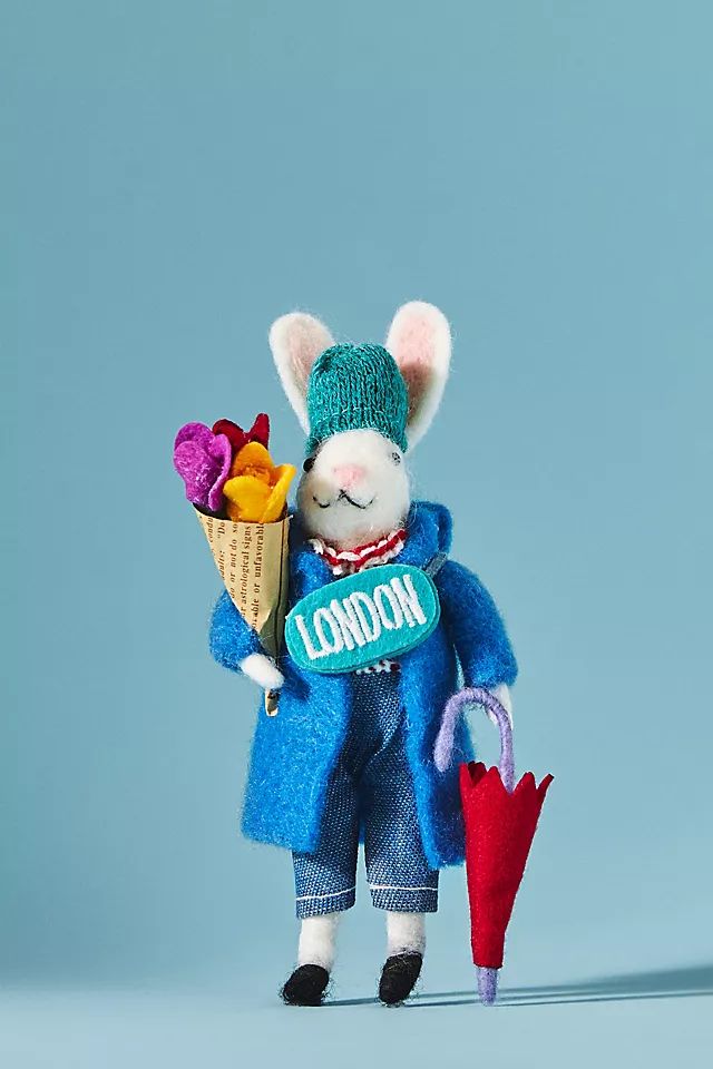 Traveling Bunny Ornament | Anthropologie (US)