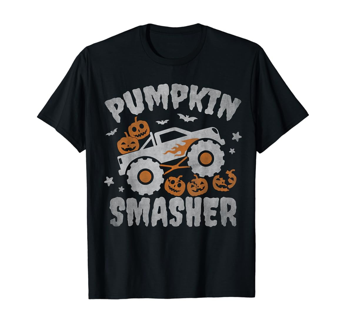 pumpkin smasher toddler Halloween for Monster Truck Lover T-Shirt | Amazon (US)