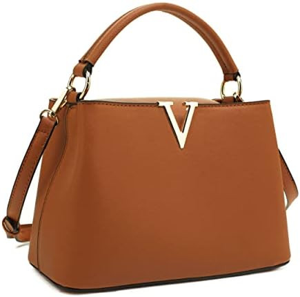 Women's Small Satchel Bag Classic Top Handle Purses Fashion Crossbody Handbags with Shoulder Stra... | Amazon (US)