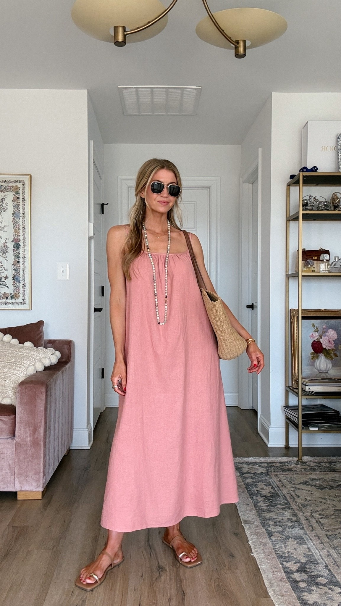 My favorite linen dress! 
Runs TTS, wearing size small

#LTKgrwm #LTKootd #LTKSeasonal