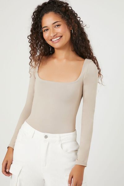 Long-Sleeve Bodysuit | Forever 21 (US)