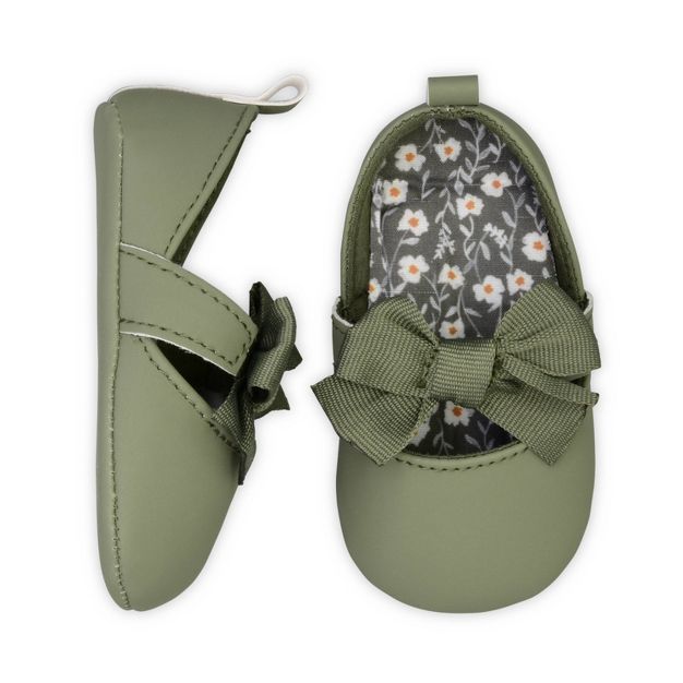 Carter's Just One You®️ Baby Girls' Mary Jane Sneakers - Olive Green | Target