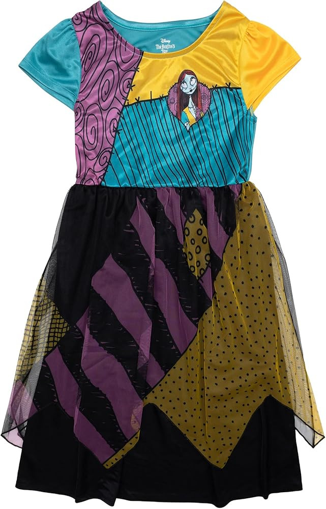 Disney Girls' Princess Dress Nightgown, Fantasy Gown, Soft & Cute Pajamas for Kids | Amazon (US)