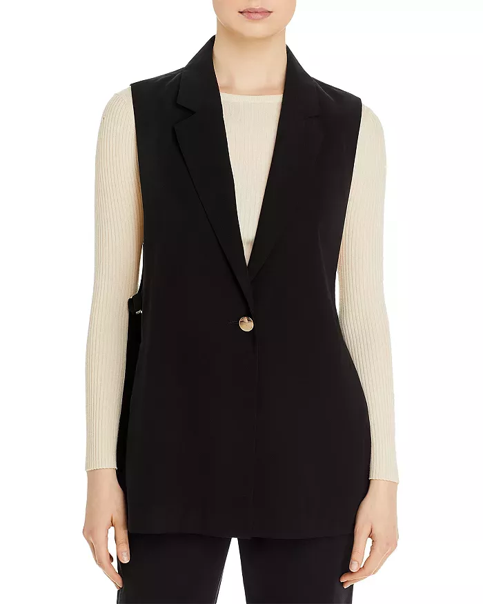 One-Button Blazer Vest curated on LTK